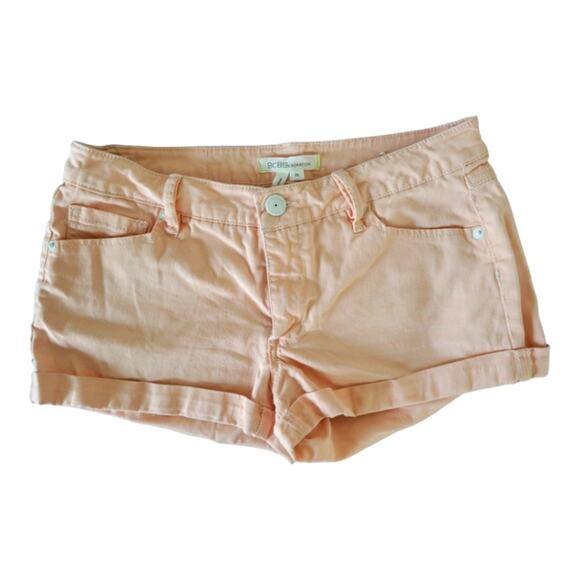 BCBGeneration Short Shorts Size 26 Peach Pink Color - Picture 1 of 5
